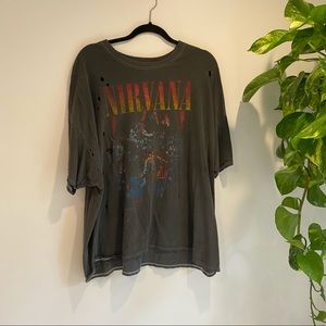 Urban outfitters Nirvana graphic tee